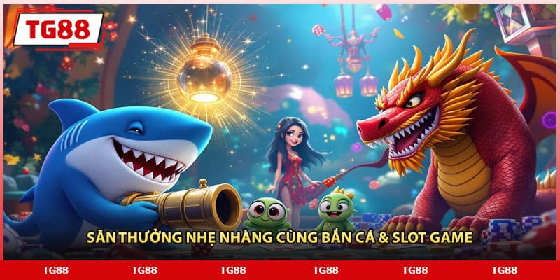 Săn thưởng nhẹ nhàng cùng bắn cá & slot game Săn thưởng nhẹ nhàng cùng bắn cá & slot game
